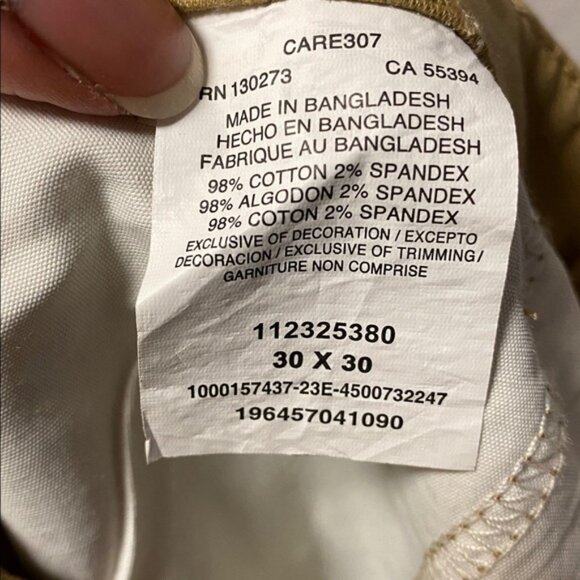 Wrangler Men's Tan Regular Taper Cargo Pants - Picture 5 of 9